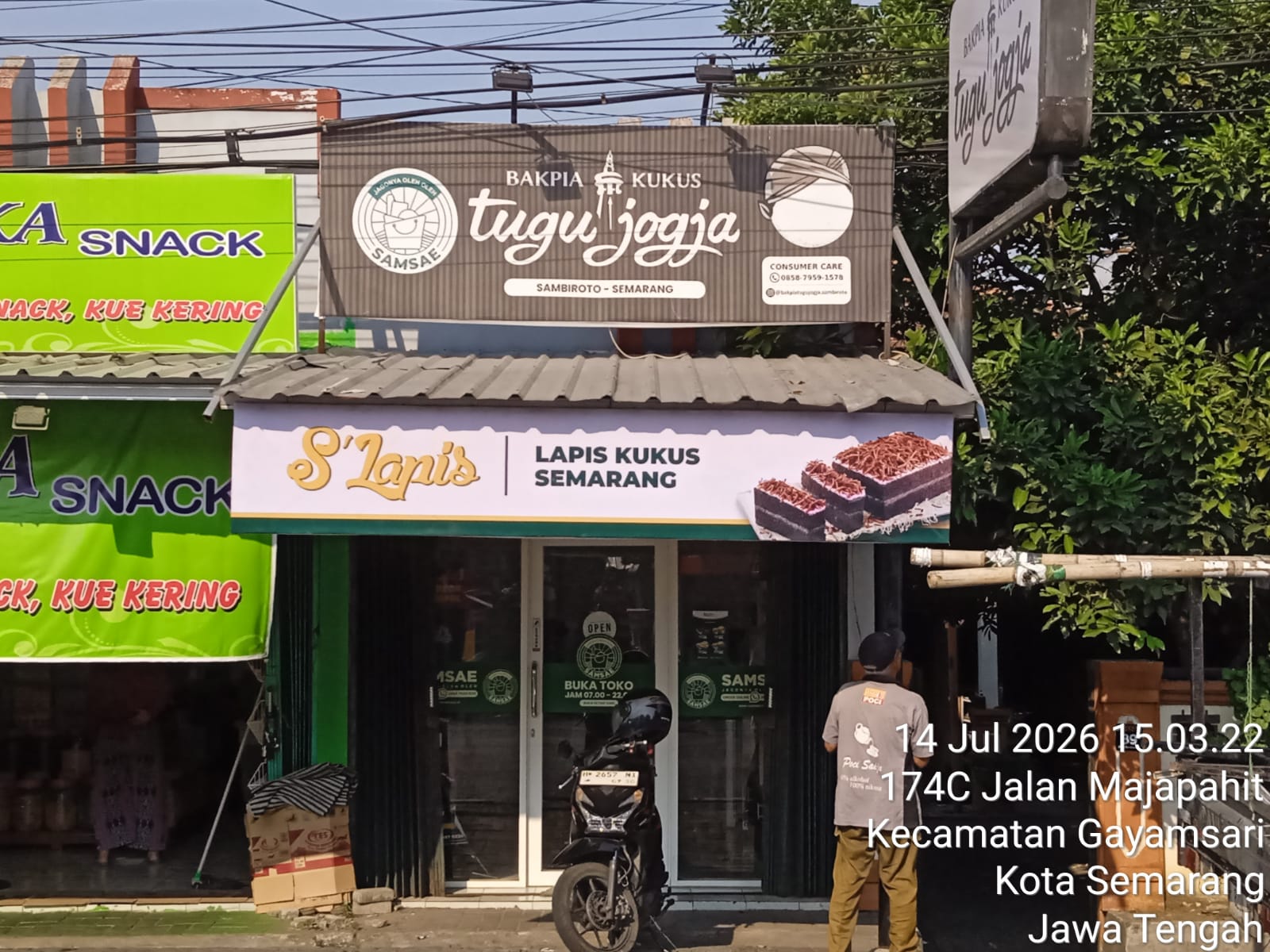Samsae Store Sambiroto - S'Lapis Kukus Semarang & Bakpia Kukus Tugu Jogja