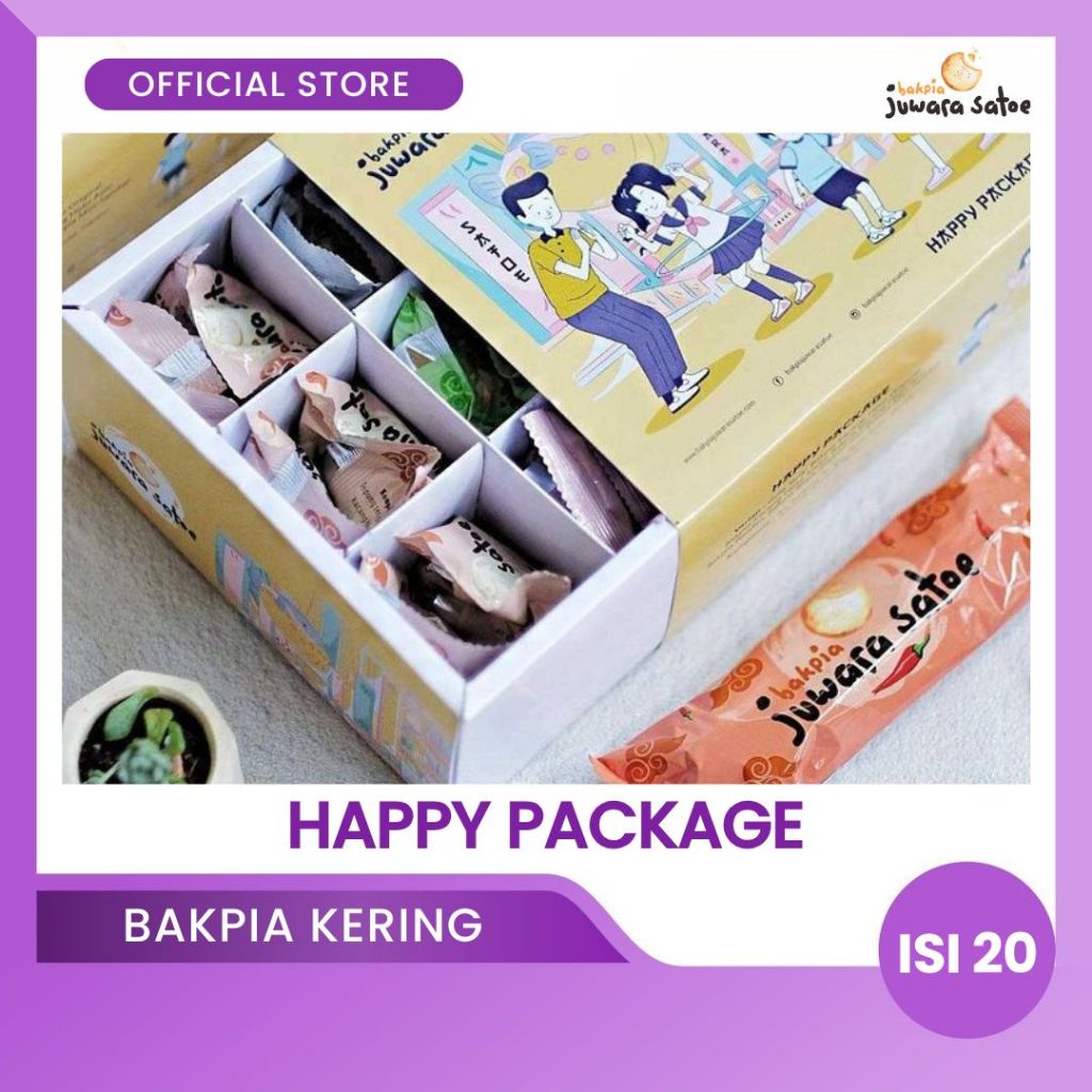 Bakpia Kering Happy Package 