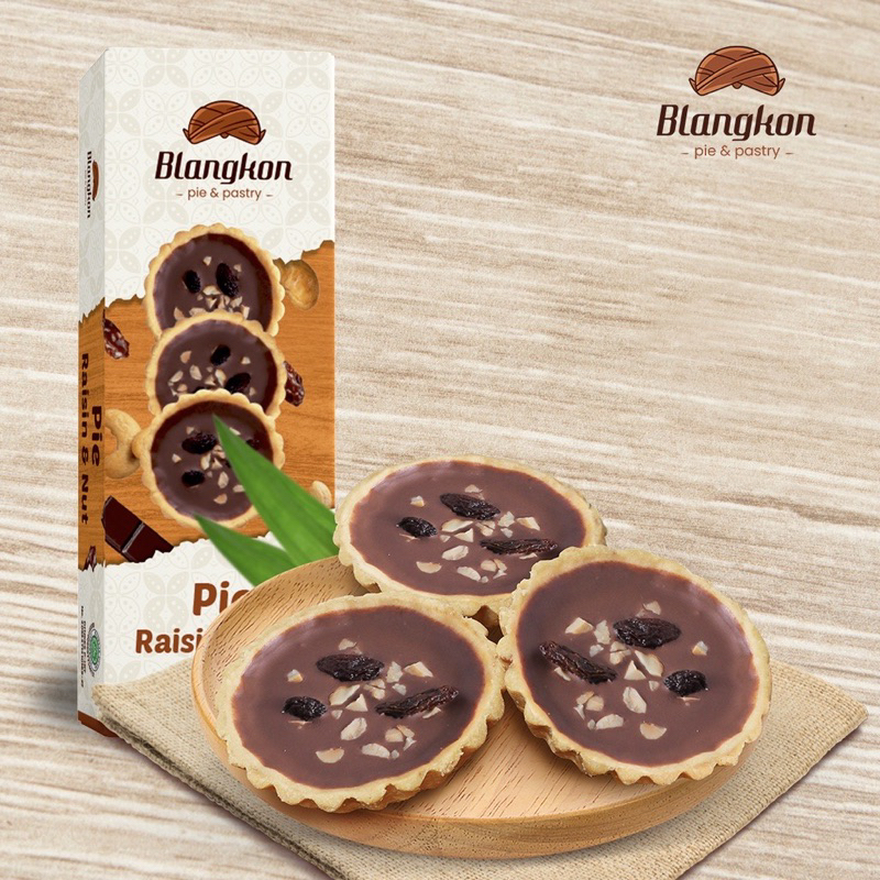 Pie Raisin Nut Blangkon