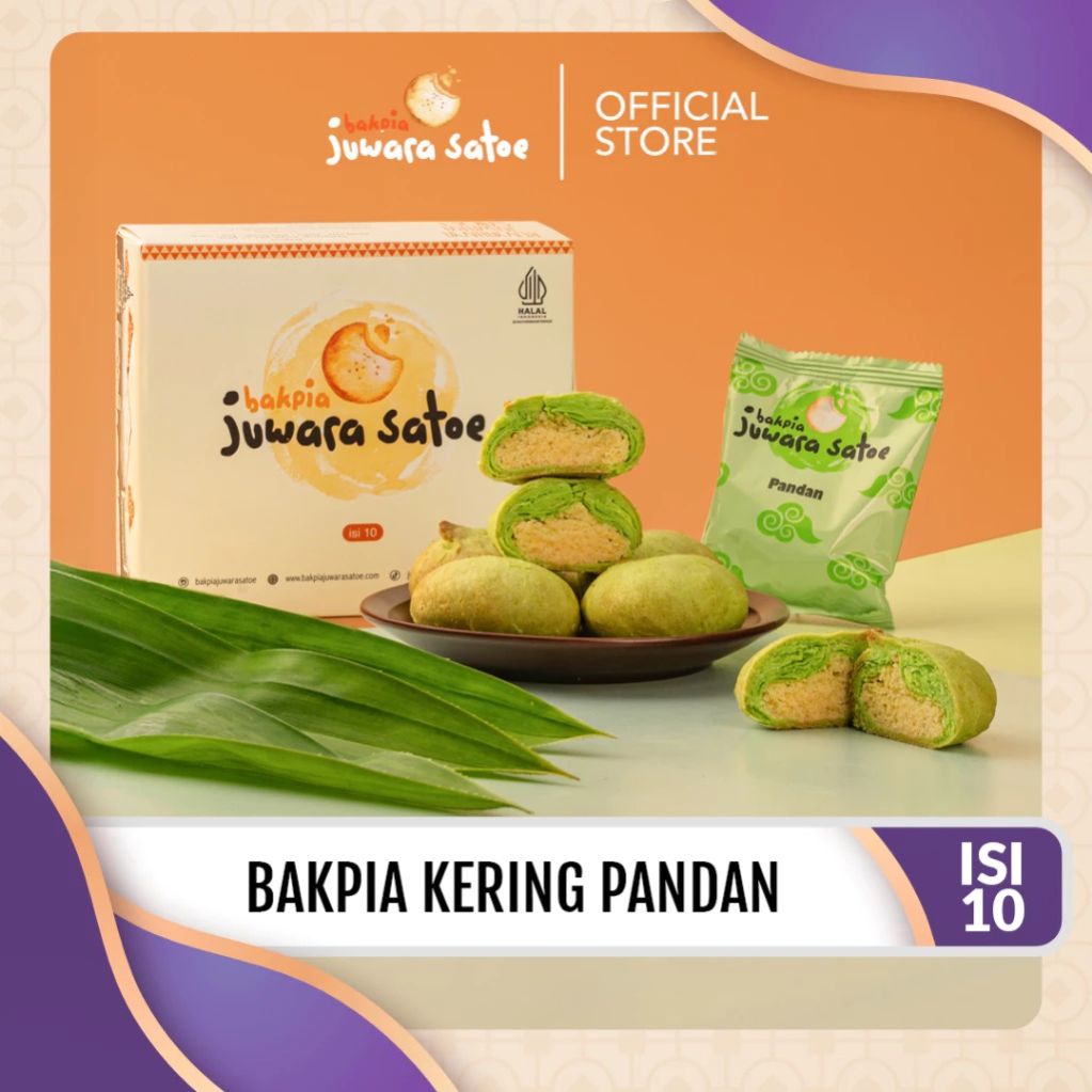 Bakpia Kering Pandan 