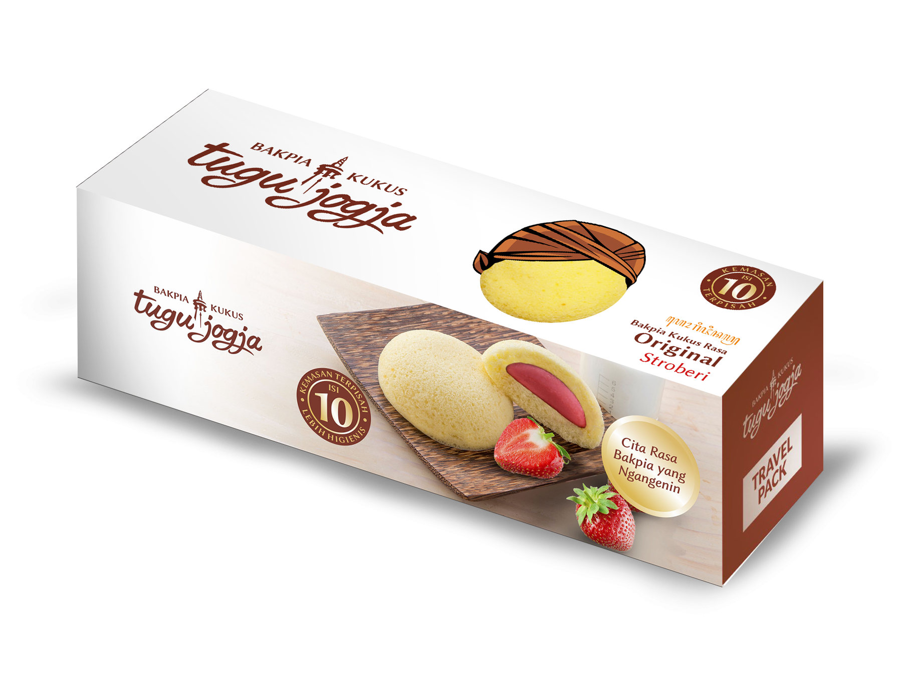 Bakpia Original Strawberry Traveler Pack