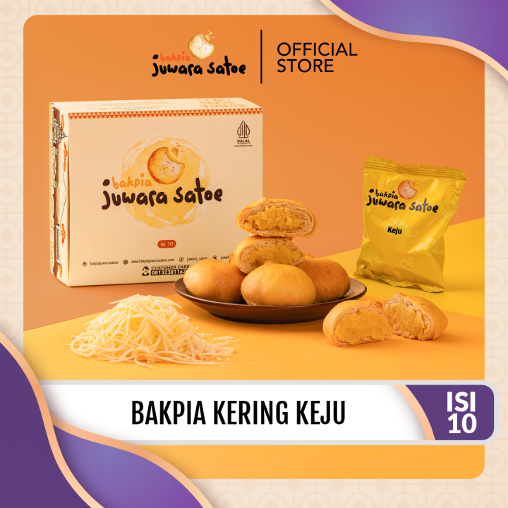 Bakpia Kering Keju 