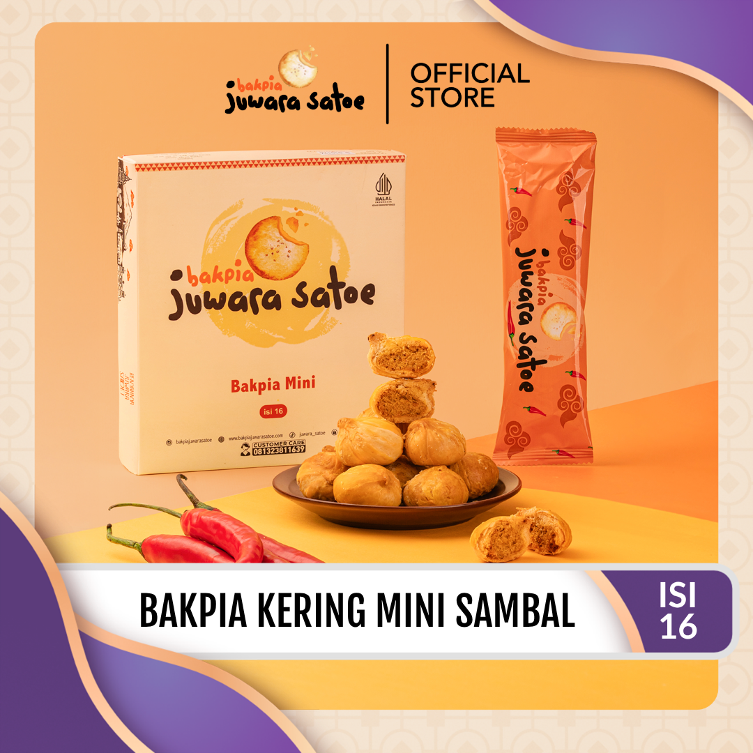 Bakpia Kering Mini Sambal 